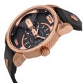 Diesel DZ7317 Leather Strap Wrist Watch For Men. 