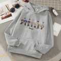 BTS Seven Members Hoodie Fleece Pullover for Girls and Women, All Colors and Sizes Available. 
