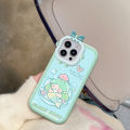 For OPPO A17/A17K Back Cover Cartoon Cute Girl Fairy Pattern Phone Case Monster Lens Phone Shell Soft Protective Cover Shockproof Cellphone Casing. 