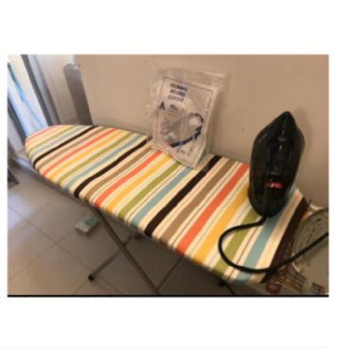 Iron Stand Rope Cover High Temperature Resistance with Fiber Filling iron board stand cover 48x 20 inches (Same Design Delivered)