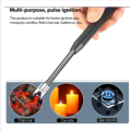 Electric USB Kitchen Candle Lighter Rechargeable Windproof Gas Lighters Home BBQ Flameless Candle Lighters Electric Arc Lighters. 