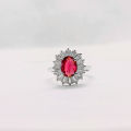 Princess Diana Ring - Pure Silver 925 Wedding, Engagement Ring. 