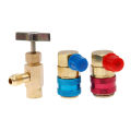 Car Air Conditioning Line Repair Tools R134A High Low Quick Couplers and Can Tap Set for Charging Recovery with R12 R22 Manifold Gauge. 