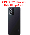 OPPO F21 Pro 4G Back Battery Cover with Side Ring / Full Housing and Keys , OPPO F21 Pro 4G Ring Back / Housing Replacement. 
