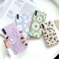 For Samsung Galaxy A11 M11 Case Soft Silicone Back Covers For Samsung A M 11 GalaxyA11 GalaxyM11 Protective Flower Bumper Coque. 