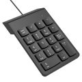 Usb Numeric Keypad / USB Numpad 18 Keys / USB Wired Numeric KeyPad. 