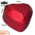 Carat Ring Box with Led Light Led Heart Shaped Ring Box Perfect for Proposal Wedding Compact Ring Box. 
