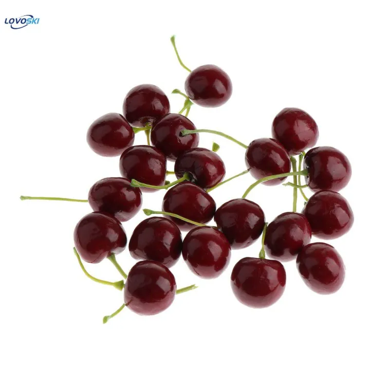 Simulation%20Fruit%20Cherry%20Artificial%20Fruit%20Cherries%20Hand%20Made%20Fruit%20Decorations%2020%20-%20Image%207