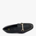 ECS Pearl Accent Loafer Flat Loafers For Women. 