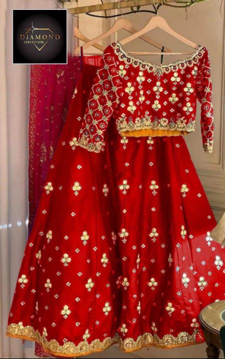 lehenga for wedding party Unique Desingn for women ready to wear stitched dress Daraz.pk