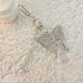 For Baseus Encok TWS WM01/WM01 Mini Case Cute Butterfly Soft Clear Earphone Cover For Baseus WM01 Mini Hearphone Case with Keychain. 
