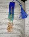 Customized Bookmark with Name - Resin Art Land. 