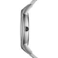Emporio Armani Renato Silver Stainless Steel Black Dial Quartz Watch for Gents - AR2457. 