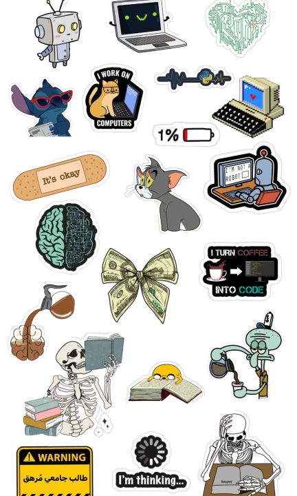 Funny%20Software%20Engineer%20Sticker%20Coding%20&%20Programmer%20Laptop%20Stickers,%20Cute%20Tech%20Nerd%20Decals,%20Computer%20Science%20Student%20Gift%20Journal%20Stickers%20Pack%20Of%2021%20Each%20Size%202Inchx2Inch%20-%20Image%202