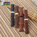 HIgh Quality Genuine Leather Watch Band Strap With Stainless Steel Butterfly Buckle Compatible With Appl Watch All Series 1, 2, 3, 4 and 5. 