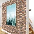 3D Stone Peel And Stick Wall Tiles, Faux Stone Wall Panels, Farmhouse Stone Wall Decors, Heat Water-Resistant, Covers. 