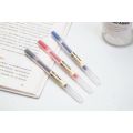 【ready stock Japanese MUJI Gel Pen 0.38/0.5mm Black Ink Pen Office Supplier. 