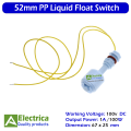 Liquid Level Float Switch Pool Tank 52mm Normally Open Vertical Mount Float Switch By Electrica. 