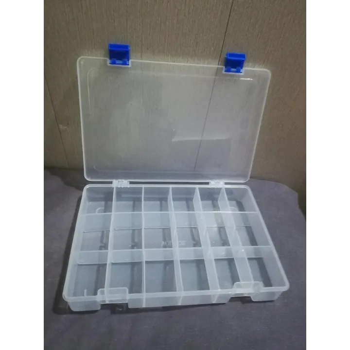 11X7%20inch%20Multi%20Purpose%20storage%20box%20V275%20(18%20compartments)%20for%20electronic%20components,%20Screws,%20Jewelry%20and%20Medicine%20etc.%20-%20Image%202