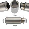 SC Project CR-T Universal Silencer with MOTOP Exhaust Technology for Racing Best for Yamaha & Derbi Bikes. 