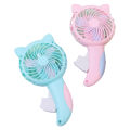 Summer Cute Hand Pressed Fan Mini Portable Fan Without Battery Cartoon Cooling Fans Creative Manual Handheld Fan Kids Toys. 