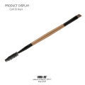 Eyebrow Brush Eyelash Comb makeup brushes Dual Ended Angled brush Spoolie brush 2 in 1 Lash eyebrow brush set makeup tool. 