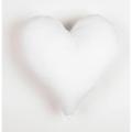 Heart Shape Love Cushion White. 