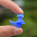 Swim Ear Plug Symmetrical Design Soft Swimming Earplugs Nose Clip. 