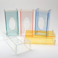 High Quality Acrylic Tissue box holder Modern Design Shape Rectangular For Best Your kitchen And Dining. 