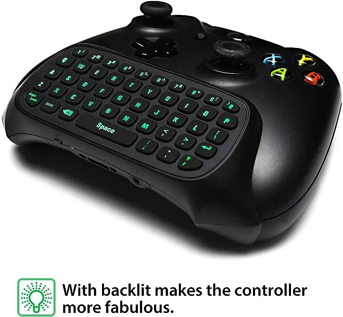 MoKo%20Green%20Backlight%20Keyboard%20for%20Xbox%20One%20Controller,%20Xbox%20Series%20X/S,%20Wireless%20Gaming%20Chatpad%20Keypad%20with%20USB%20Receiver&3.5mm%20Audio%20Jack,%20Xbox%20Accessories%20for%20Xbox%20One/One%20S/Elite/2%20Controller,%20Black%20-%20Image%203