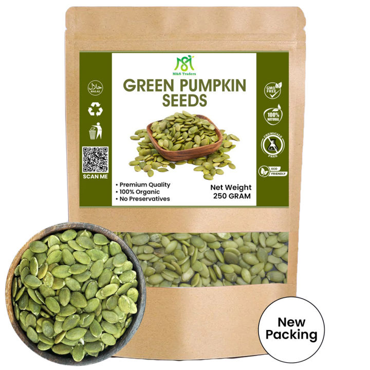 Green Pumpkin Seeds Without Shell 250g