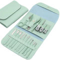 Manicure Pedicure Grooming Kit, Stainless Steel set, Nail cutter set, Nails Care, Clipper, Nails tool Set, Professional Spa kit, Nipper, 16pcs set. 