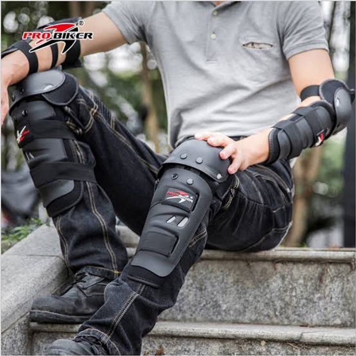 Orignal PRO BIKER Riding Gears ELBOW KNEE PROTECTOR