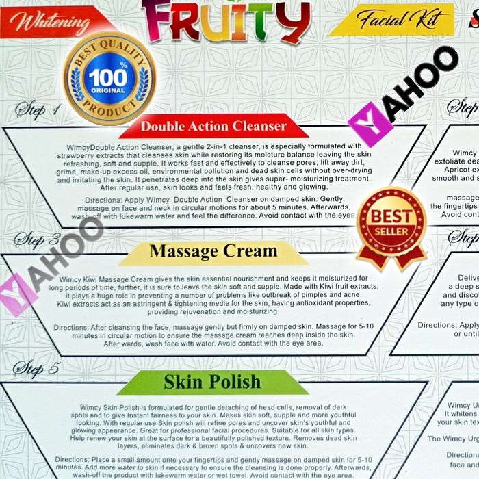 Wimcy%20Fruit%20Facial%20100ml%20-%20Export%20Quality%20Product%20-%20Cosmetic%20Items%20-%20Quality%20Cosmetic%20brand%20The%20facial%20kit%20contains%206%20products%20that%20are%20all%20a%20must%20have%20for%20a%20glowing%20and%20healthy%20skin.%20This%20facial%20kit%20contains%20pomegranate%20facewash,%20apricot%20scrub,cucumber%20-%20Image%205