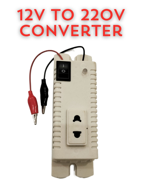 30W Mini UPS for WiFi Devices, Mobile Chargers, and LED Bulbs - Efficient DC 12V to AC 220V Converter
