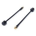 2PCS 5.8GHz 3Dbi 5000-6000MHz 150mm RHCP RP-SMA / SMA FPV Antenna. 