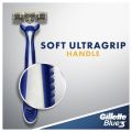 Gillette Blue 3 Shaving Razor Single. 