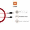100% Original Xiaomi Mi Braided USB Type C Cable, Xiaomi SJX10ZM USB Type-C to USB-A Charge Sync Braided Cable 1M Red, Mi Type-C Braided Cable Red. 