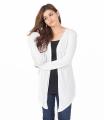 Xeesh Collection White Cocktail Short Shrug XE-121-WHT. 