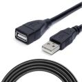 USB 2.0 Male to Female USB extension Cable Extender Cord Wire Super Speed Data Sync Extension Cable For PC Laptop TV (pack of 1). 