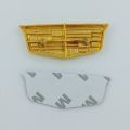 Cadillac Logo Metal Car Emblem - Gold-. 