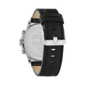 Tommy Hilfiger 1792052 Leather Strap Wrist Watch For Men. 
