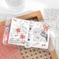 Journamm Bronzing PVC Korean Sticky for Phone Bullet Journling Stationery Supplies Sticker Thank You Scrapbooking Label Stickers. 