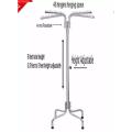 Stand / Stainless Steel Coat Hanging Stand/Cloth Hanging Stand Rack (44-48 Hanger Space 5 feet Height). 