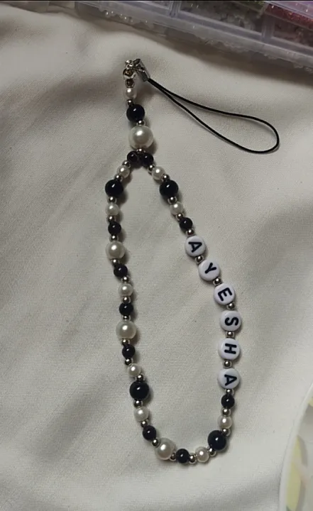 Personalized%20Beaded%20Mobile%20Phone%20Charm%20%E2%80%93%20Custom%20Name%20Wrist%20Strap%20for%20Girls%20%7C%20Trendy%20Pearl%20&%20Bead%20Mobile%20Accessory%20for%20Teens%20-%20Image%206