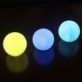 1pc Floating Pool Light Color-changing LED Pool Ball Lights Bath toy for Outdoor Garden Swimming Garden Party Decoration #YJ-A. 