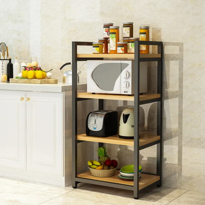 4-Tier%20Kitchen%20Rack%20for%20storage%20Microwave%20Oven%20and%20Kitchen%20appliance%20Bowl%20Stand.%20Crafted%20with%20rustproof%20Metal%20&%20Laminated%20Wooden%20Sheet%20Size%2048X24X12%20inch,%20Space%20saving%20rack%20-%20Image%205