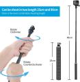 【IKE】TELESIN Selfie Stick Tripod, 35.5'' Carbon Fiber Waterproof Lightweight Extension Pole Monopod for  Insta360 X3/ACE Pro/Go 3/One R RS, One X2/GoPro, DJI OSMO Action 4 3,and More Action Camera. 