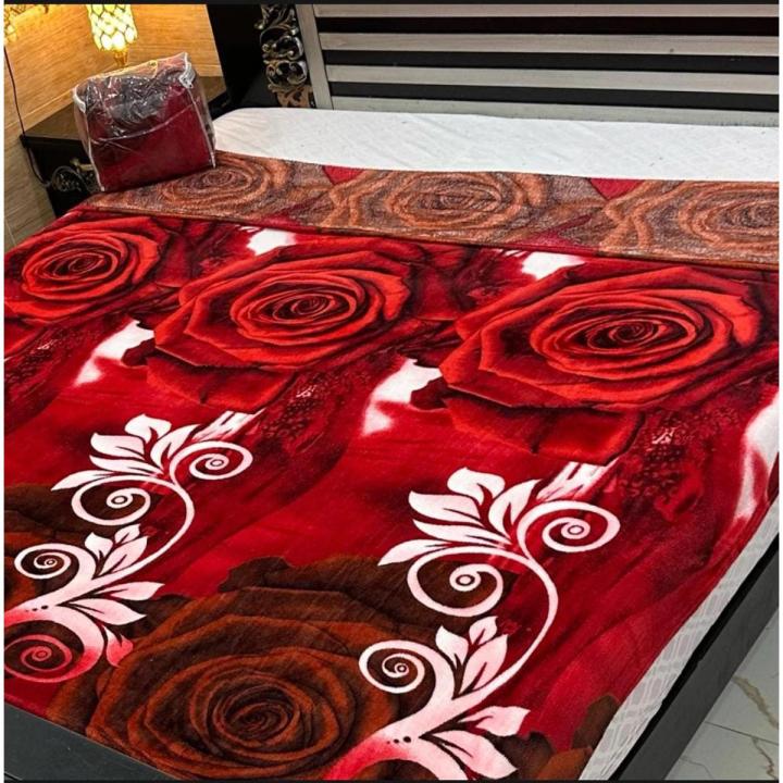 Imported High Quality King Size AC Fleece Blanket Daraz.pk