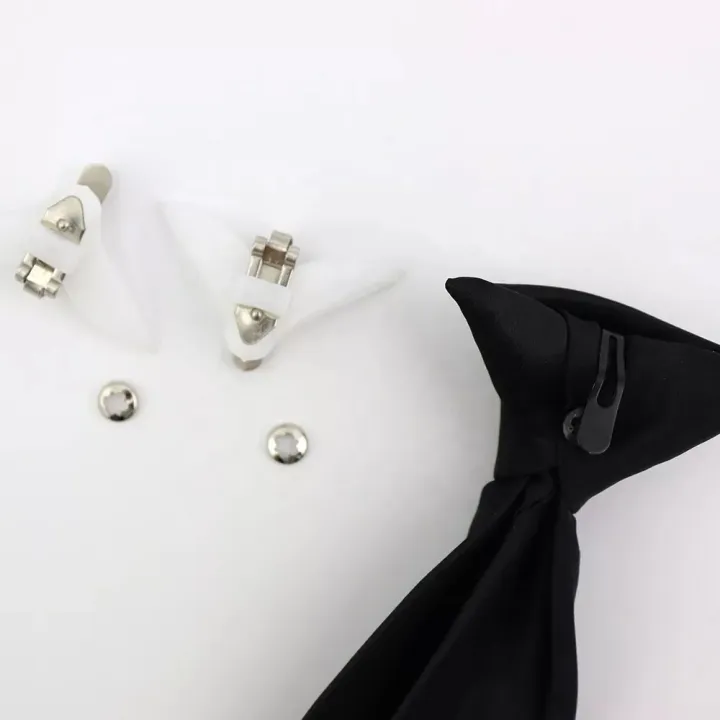 25Pcs%20Ready%20To%20Ship%20Wholesale%20Plastic%20&%20Metal%20White%20Color%20Clip%20On%20Tie%20Hardware%20Necktie%20Clip%20-%20Image%207